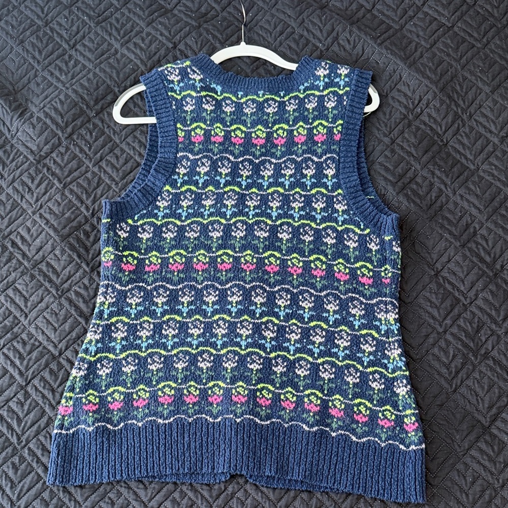Maeve Multicolor Knit Vest - Picture 3 of 7